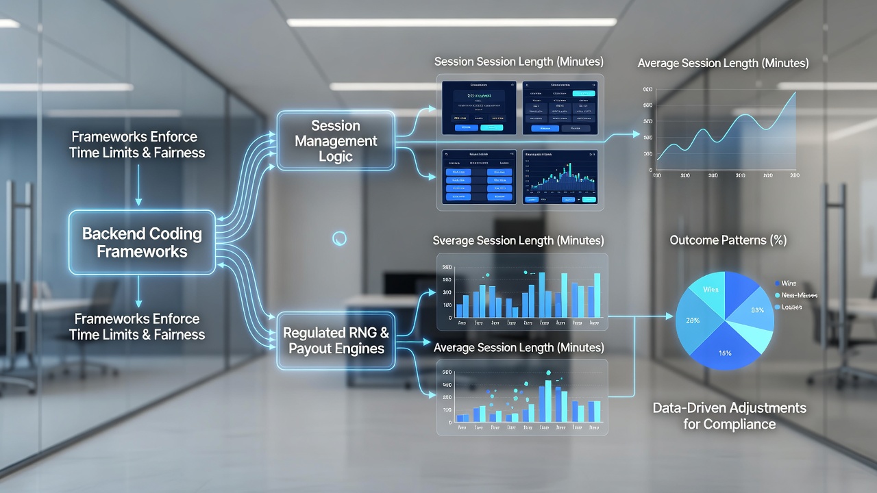 Darstellung von RNG-Datenströmen und Session-Timeouts in einem europäischen Slot-Backend