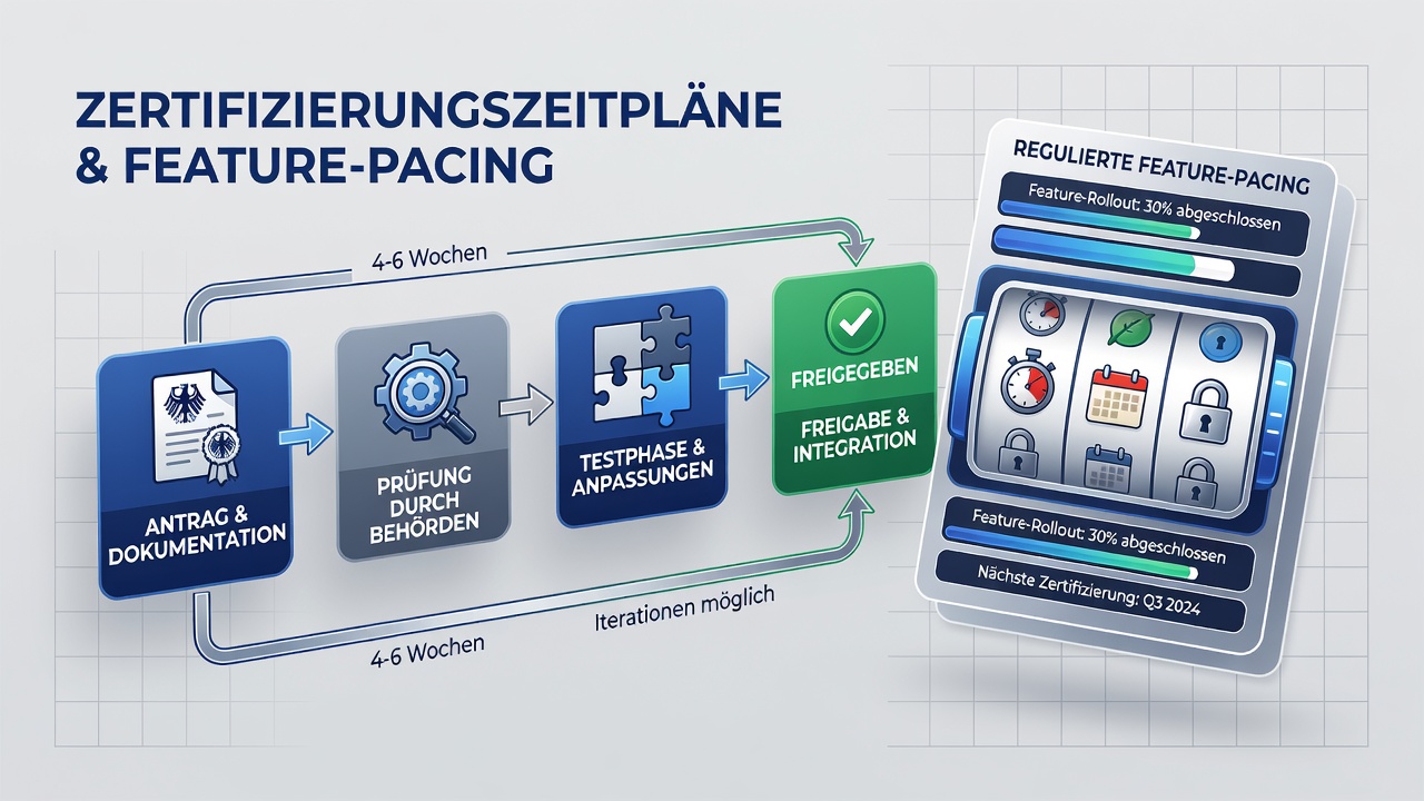 Zertifizierungsprozesse für mobile Slots in Deutschland mit Fokus auf Zeitpläne und Feature-Integration
