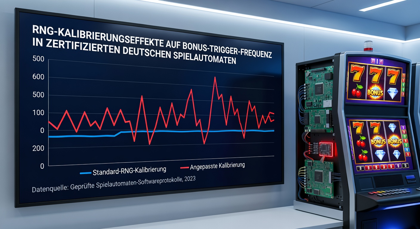 Darstellung eines RNG-Systems in einem zertifizierten deutschen Slot-Automaten mit Fokus auf Bonus-Mechaniken