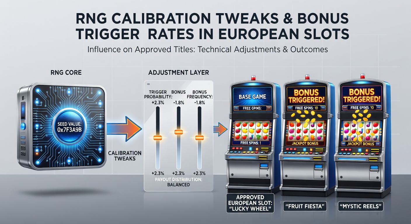 Analyse der Bonusauslöseraten nach RNG-Kalibrierung in europäischen Online-Slots